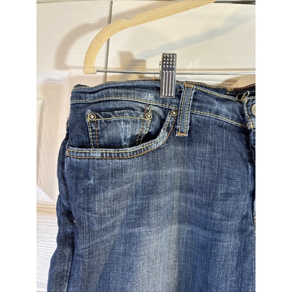 Lucky Brand Jeans Womens Size 14/32 Maggie Super Flare Low Rise Stretch 7W10487 - Picture 2 of 14